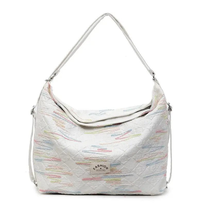 2025 Summer Women's Casual Embroidered Tote Bag - Image 7