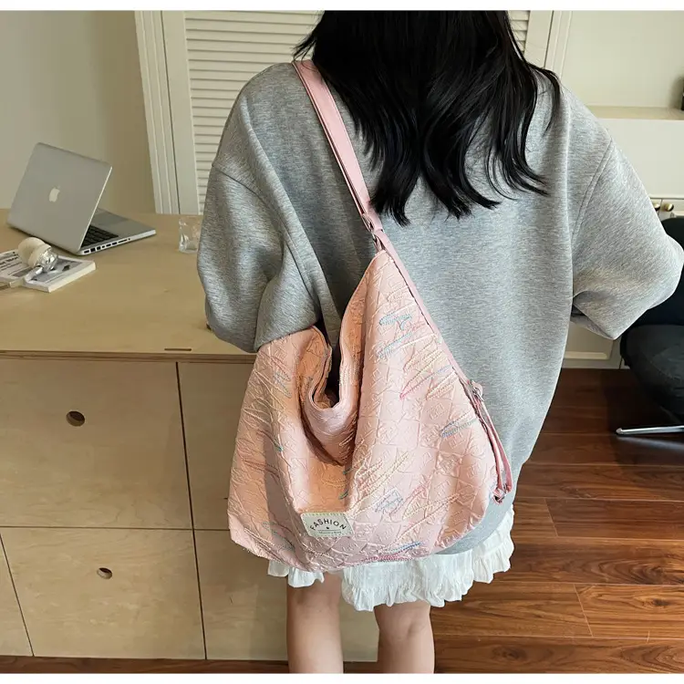 2025 Summer Women's Casual Embroidered Tote Bag — feature 14