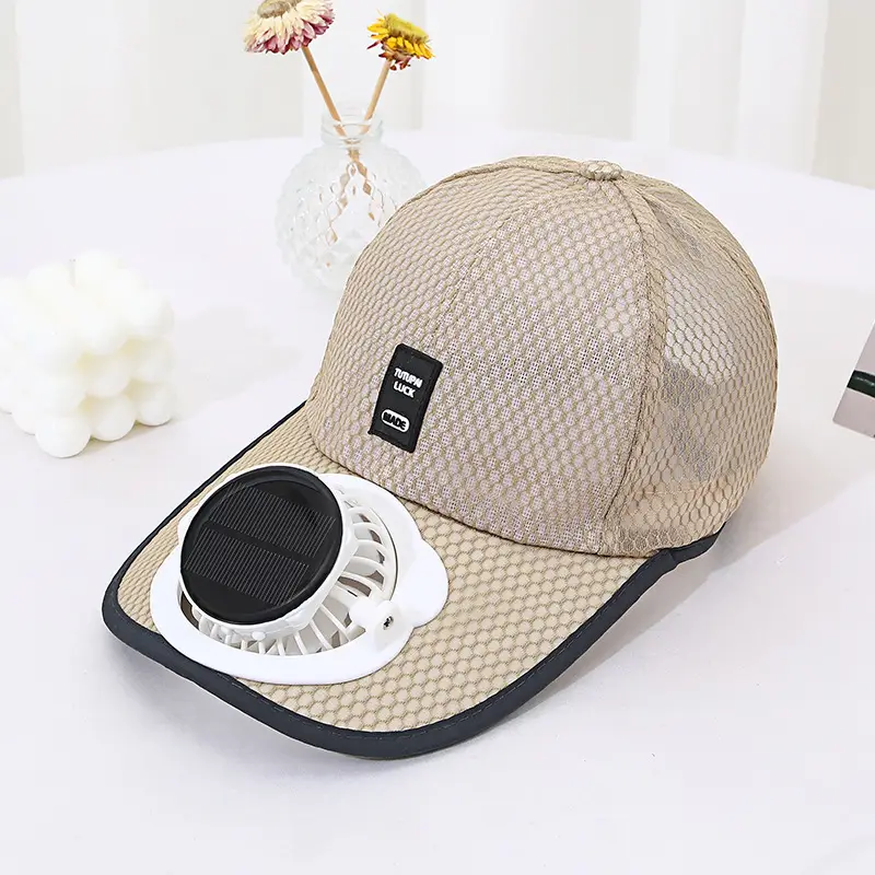 Solar Charging Fan Cap for Men Women Outdoor Sports - Image 9