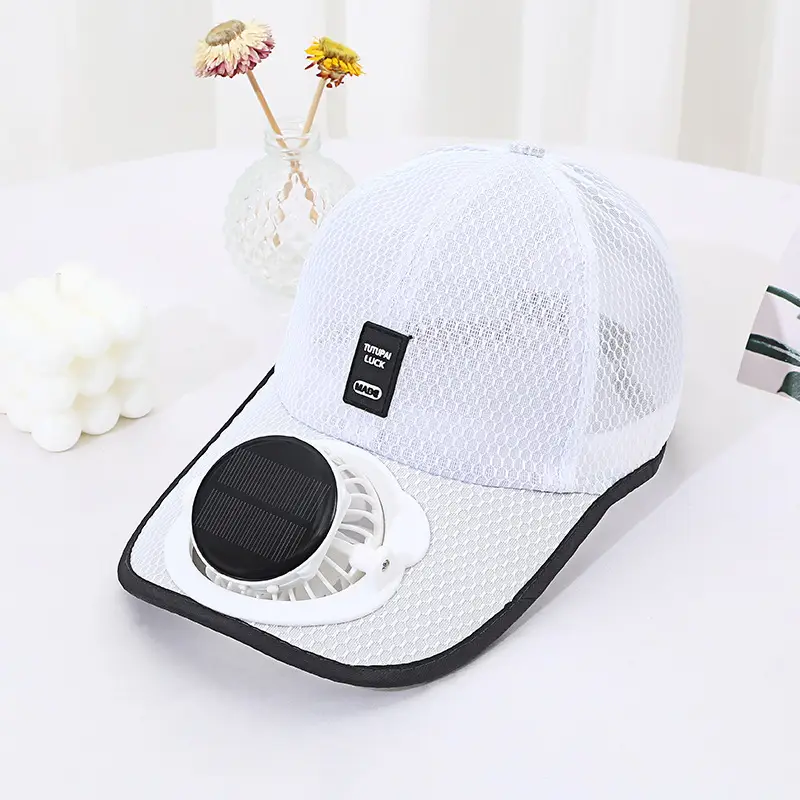 Solar Charging Fan Cap for Men Women Outdoor Sports - Image 10