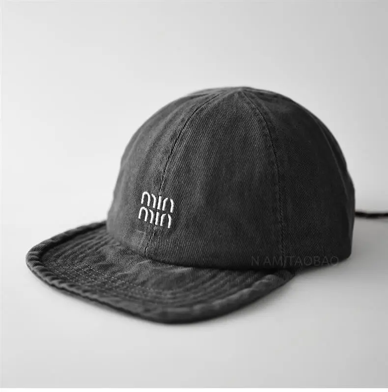 Vintage Brown Duckbill Cap with Back Drawstring for Men Women — feature 4