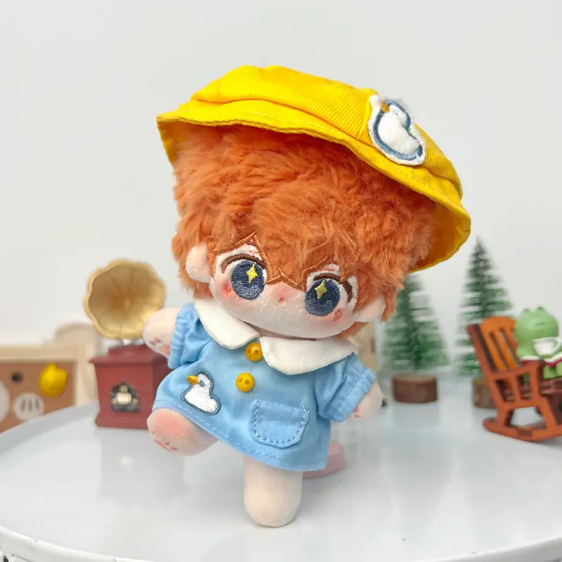 Cute Duck-Themed Baby Doll Outfit 10cm Cotton Set — feature 2