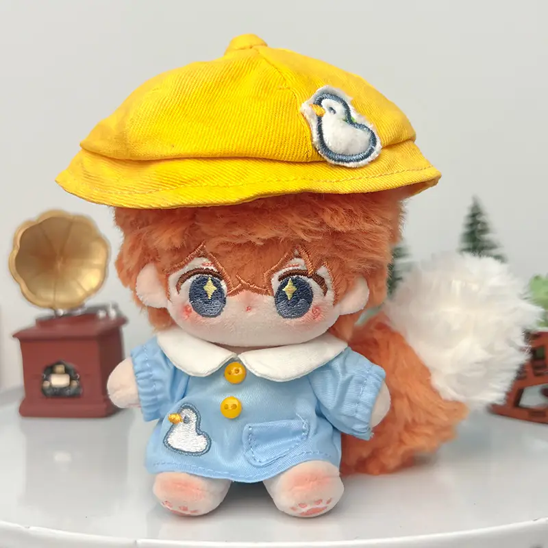 Cute Duck-Themed Baby Doll Outfit 10cm Cotton Set — feature 4