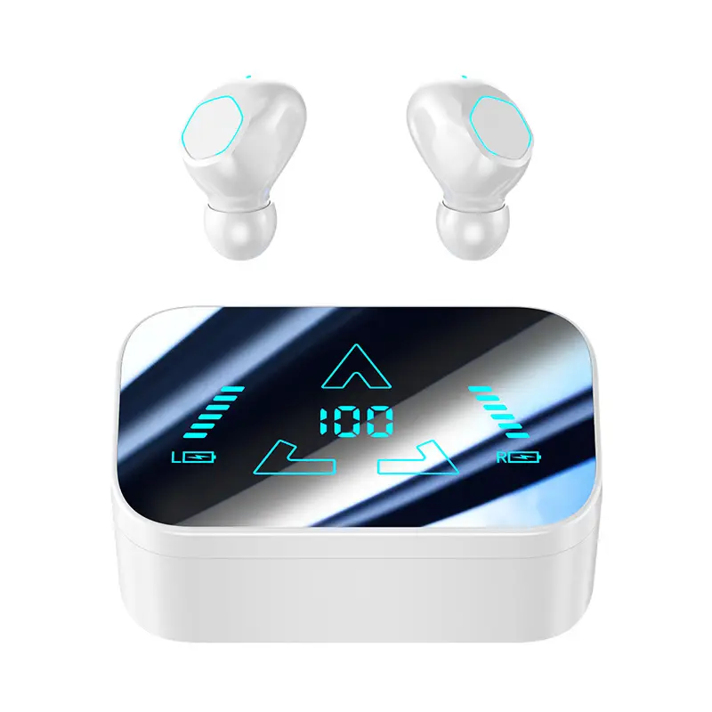 Bluetooth M48 Wireless Headset with LED Display & Noise Reduction - Image 7