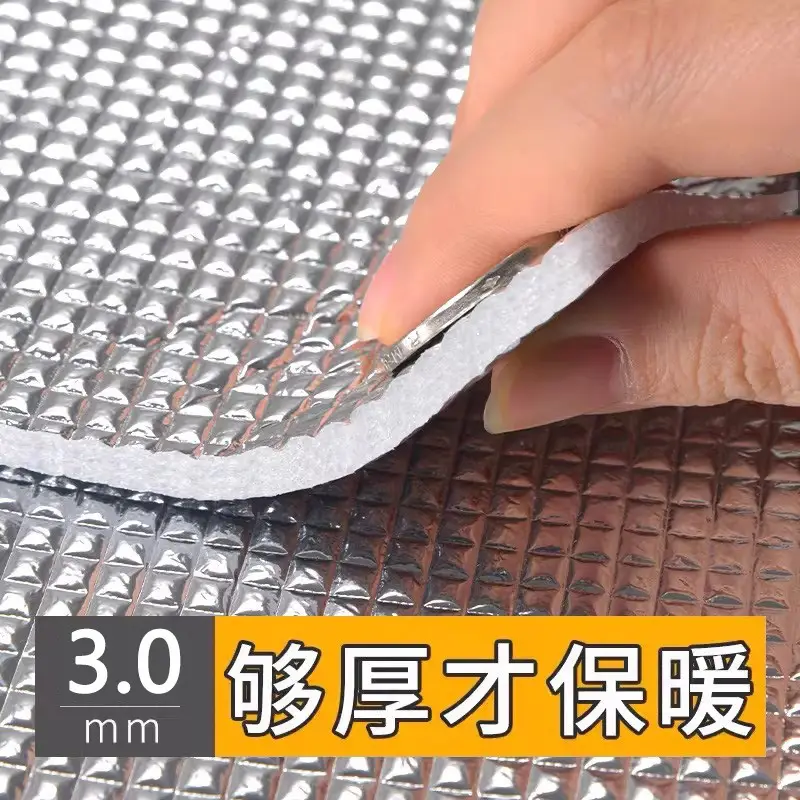 Insulation Cotton, Thermal Insulation Cotton, Roof Pearl Cotton, Window Sunroom, Roof Aluminum Foil, Waterproof and Sun-Proof, Fully Blackout Insulation Film