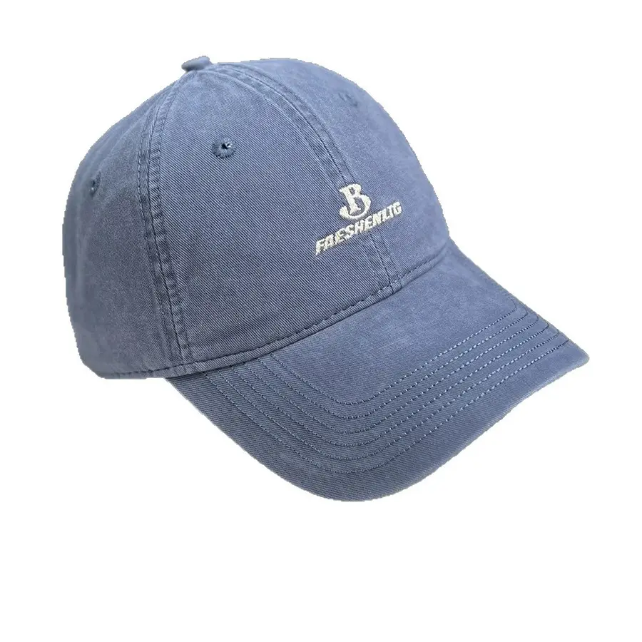 Purple Washed Women's Wide Brim Cap