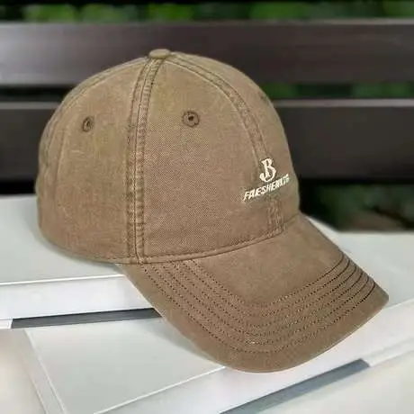 Purple Washed Women's Wide Brim Cap
