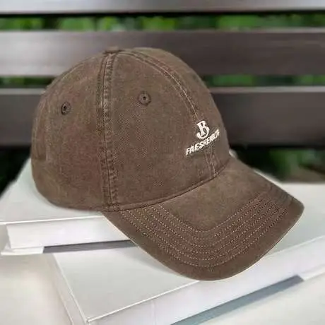 Purple Washed Women's Wide Brim Cap