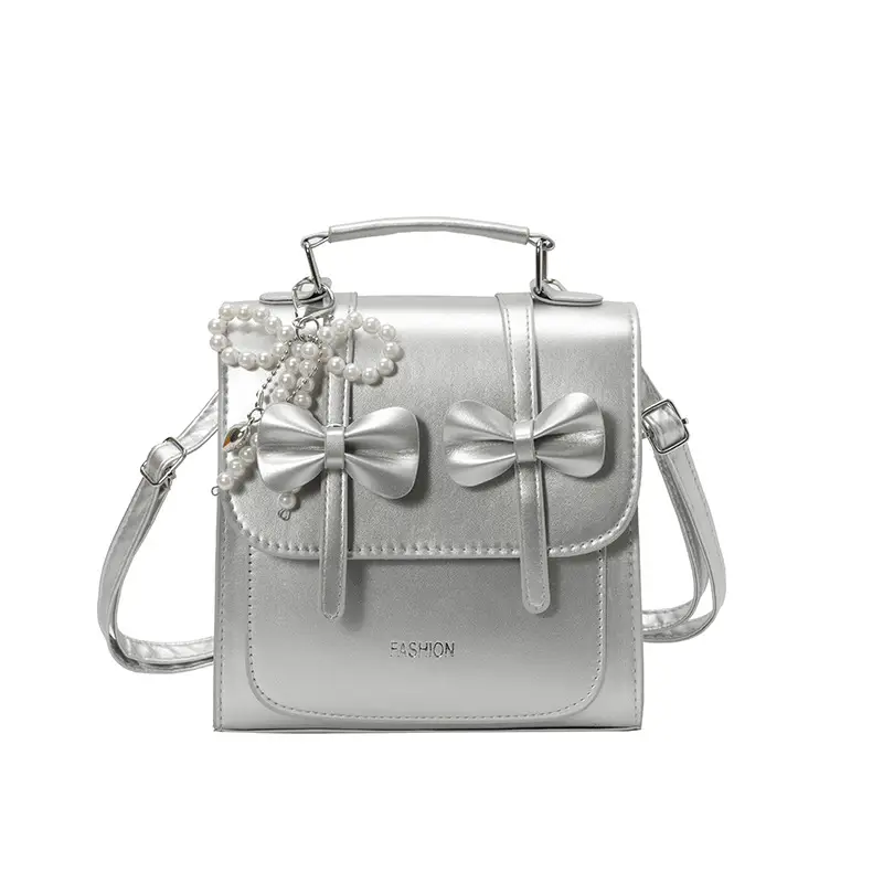Sweet Style Bowknot Shoulder Bag for Women 2025