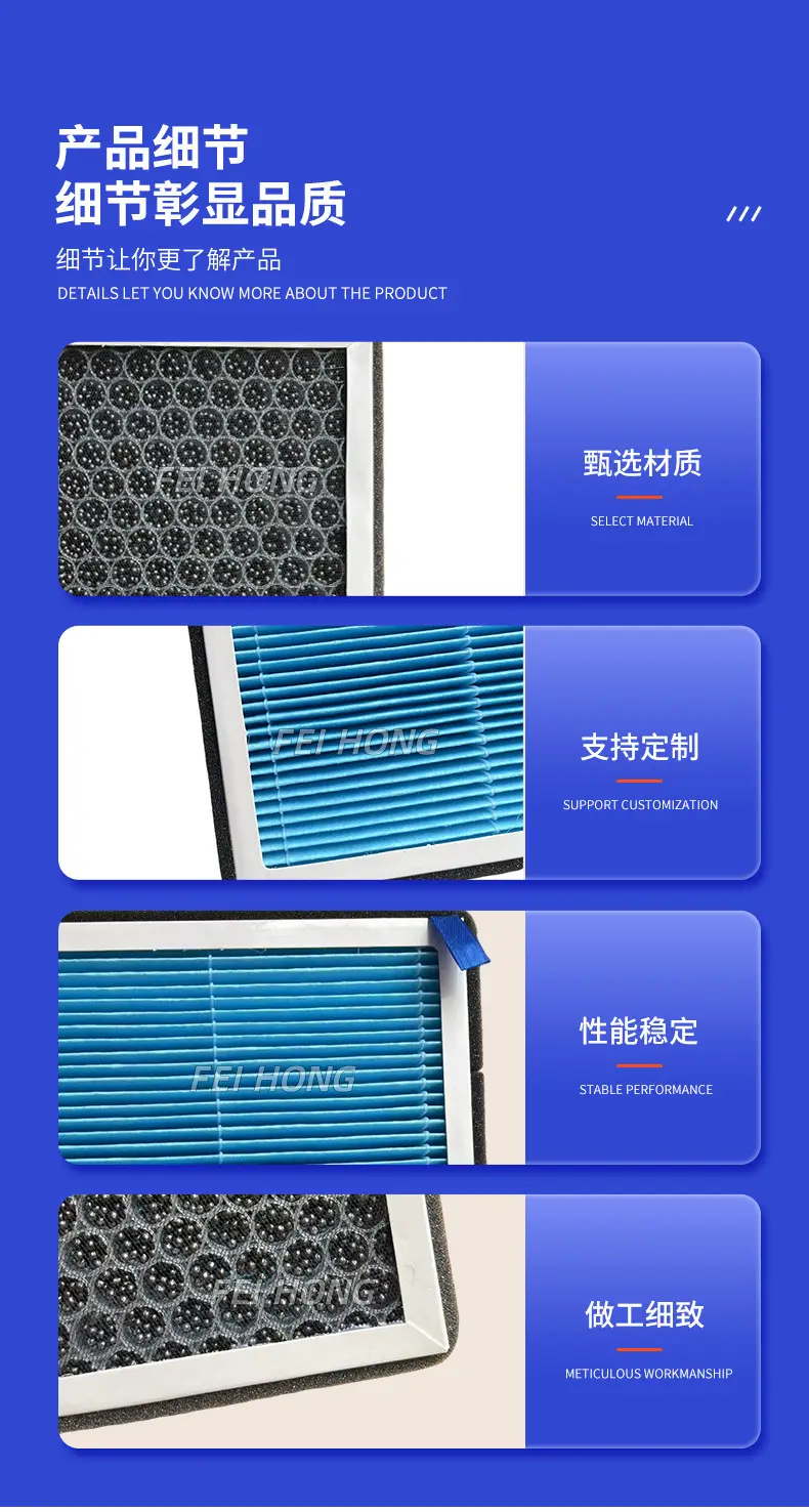 Suitable for Toyota Corolla, Levin, Vios, Camry, Aromatherapy Air Conditioning Filter 87139-0N010 Filter Element — feature 5