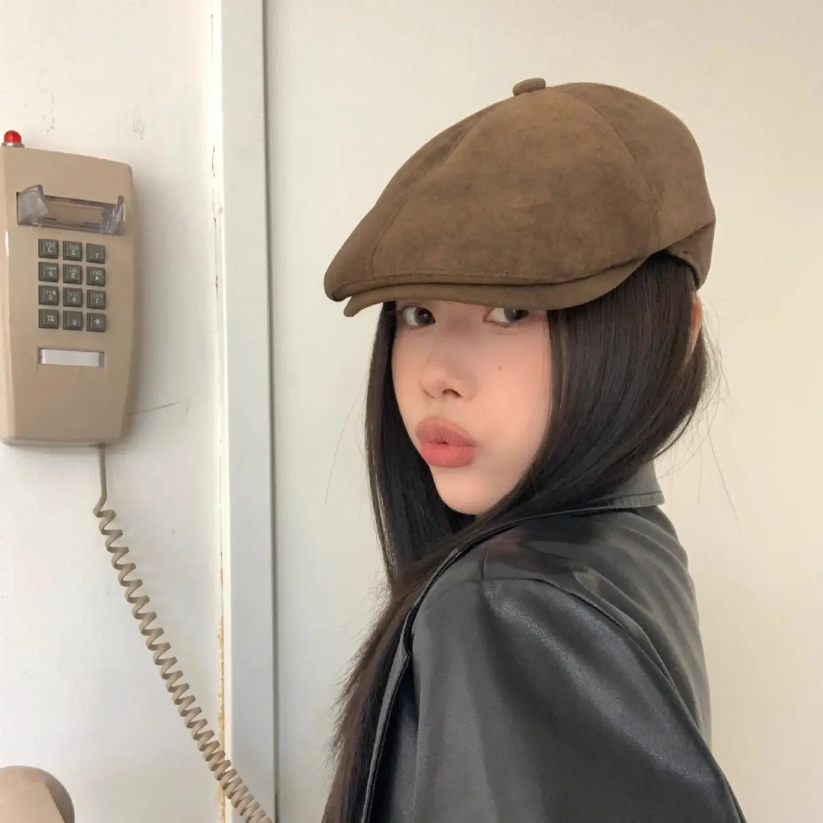 Vintage Forward Cap for Women Duckbill Beret New Spring Autumn Trendy