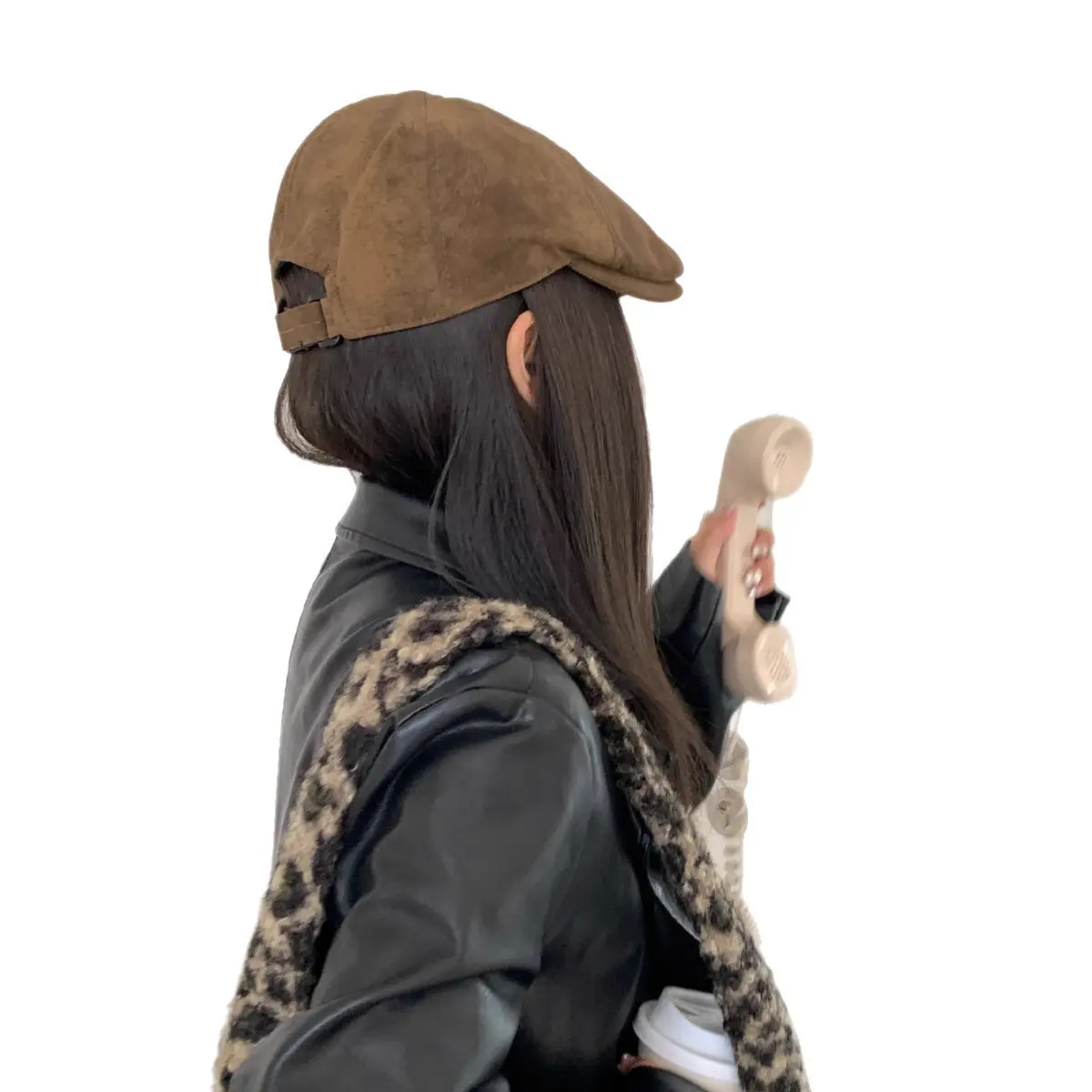 Vintage Forward Cap for Women Duckbill Beret New Spring Autumn Trendy
