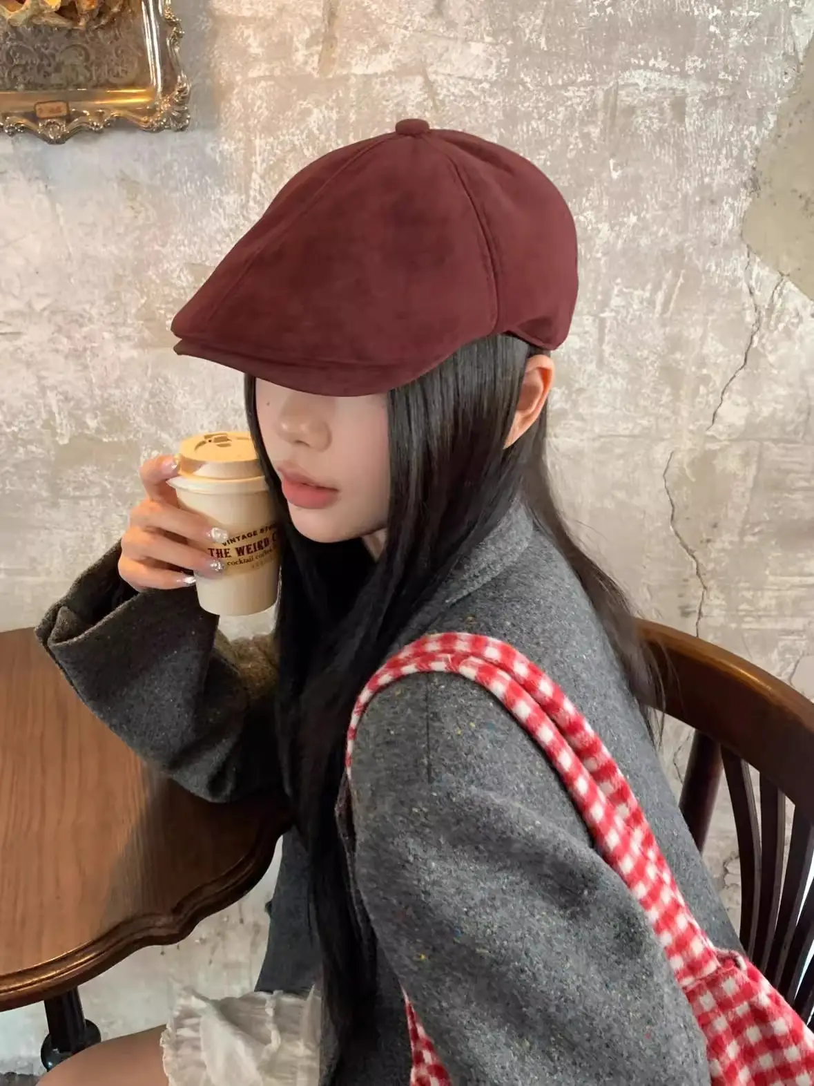 Vintage Forward Cap for Women Duckbill Beret New Spring Autumn Trendy — feature 3