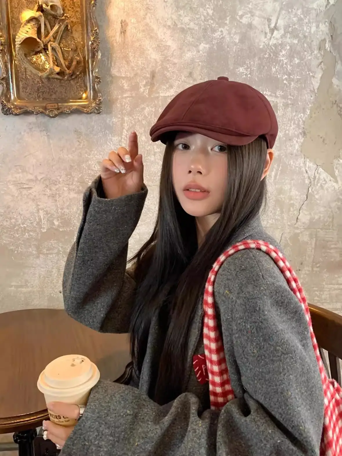 Vintage Forward Cap for Women Duckbill Beret New Spring Autumn Trendy — feature 5