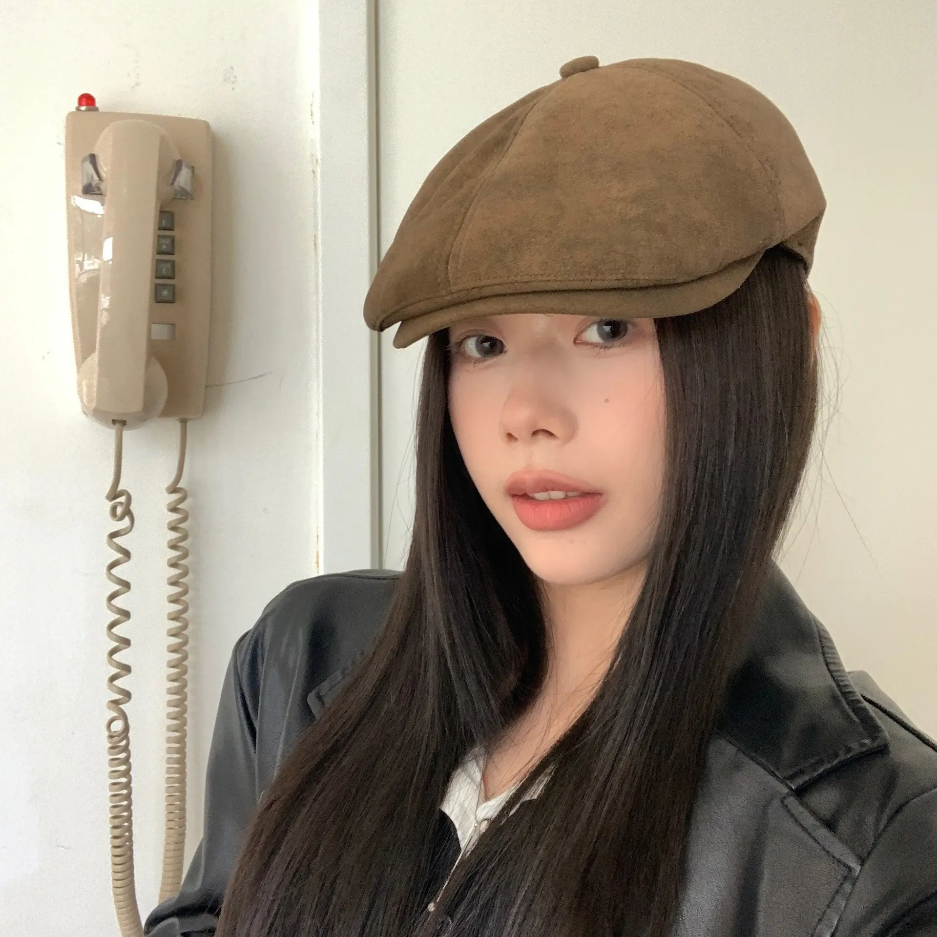 Vintage Forward Cap for Women Duckbill Beret New Spring Autumn Trendy