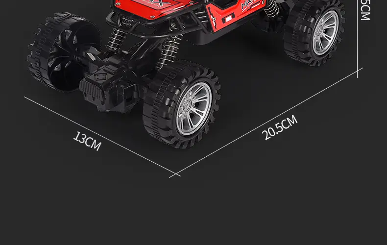 Cross-Border Remote Control Off-Road Four-Wheel Drive Alloy Climbing Car, Rechargeable High-Speed Four-Way Remote Control Car, Drifting Toy for Children and Boys — feature 16