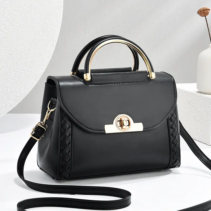 Green Woven Crossbody Bag for Women - Image 14