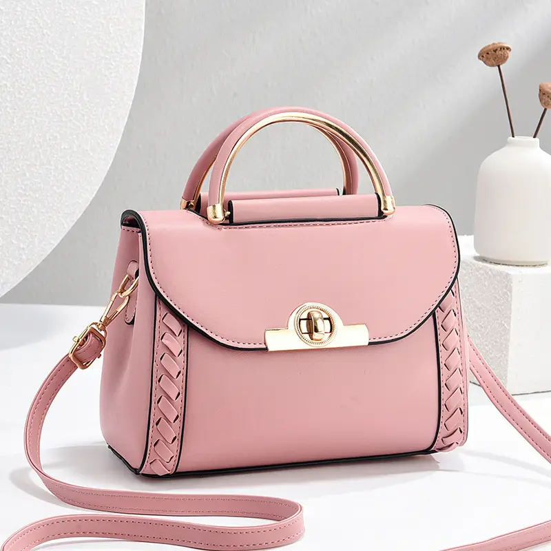 Green Woven Crossbody Bag for Women - Image 15