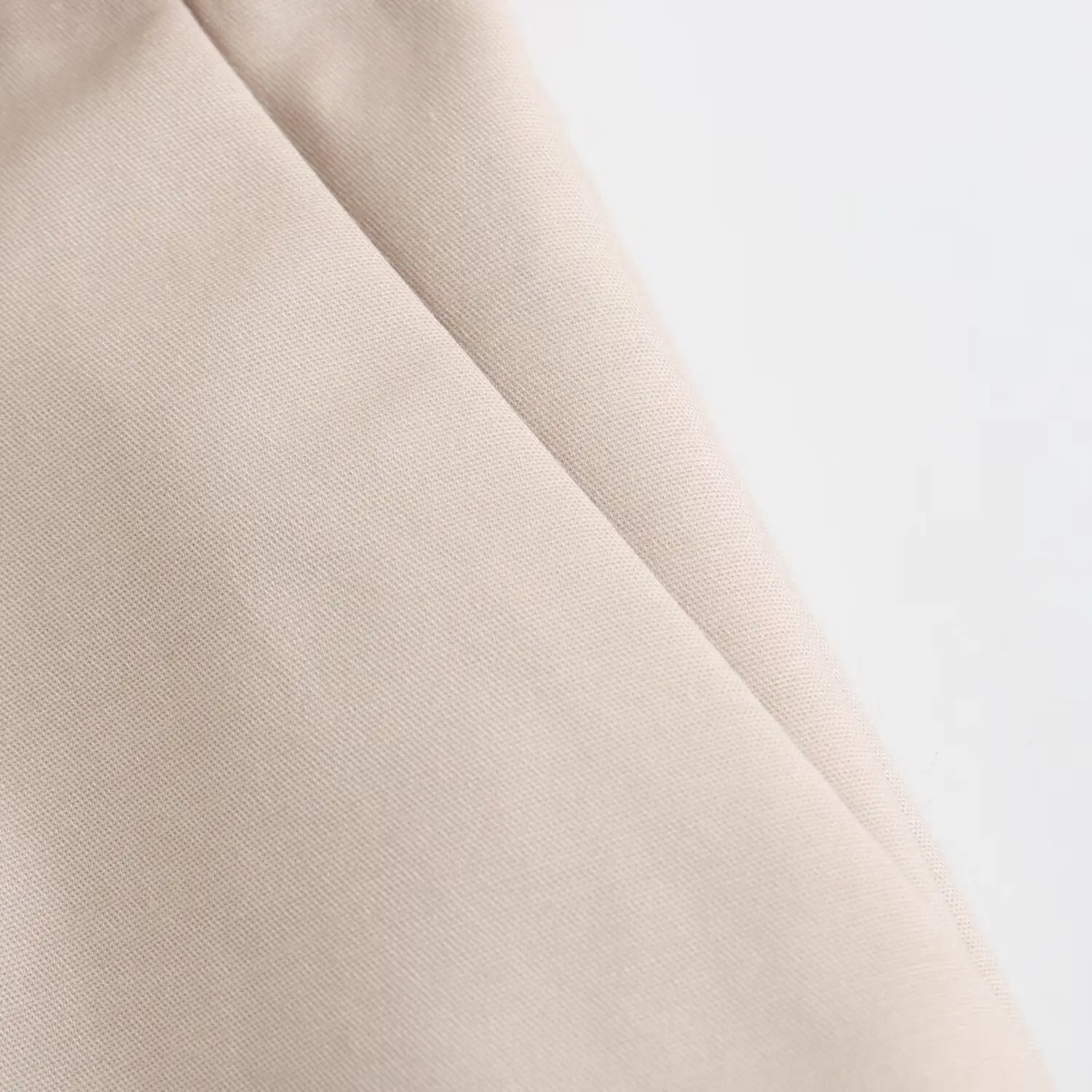 Men Beige Cotton Shorts with Belt Casual Cross-Border — feature 19