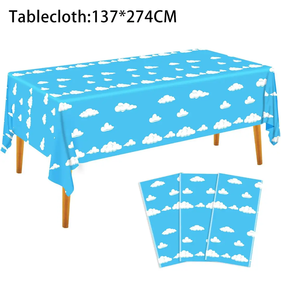 Cross-Border Amazon New Toy Story Themed Birthday Party Tableware Supplies, Atmospheric Decorations, Paper Napkins, Paper Cups