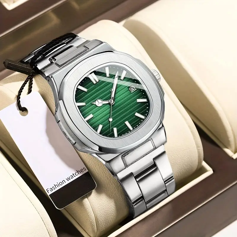 Swiss Genuine Business Men's Watches, Trendy Sports Style, Luminous Hands, Steel Band, Non-Mechanical Quartz Watch Wholesale — feature 26