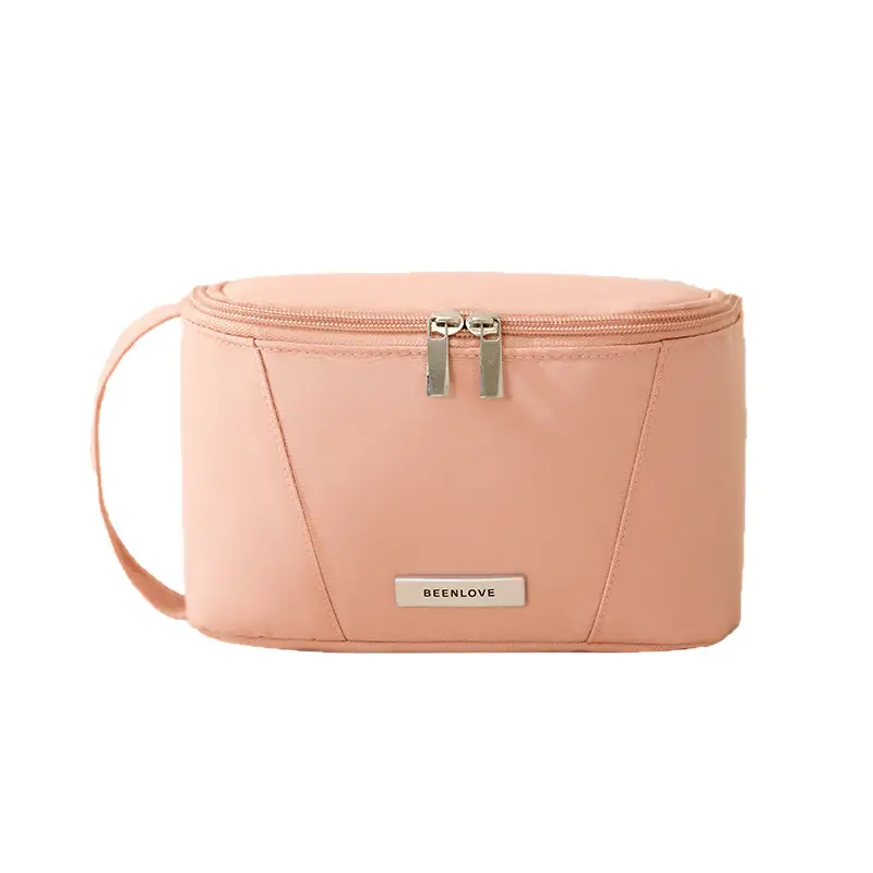 Beilian Large Cosmetic Bag Pink Travel Storage