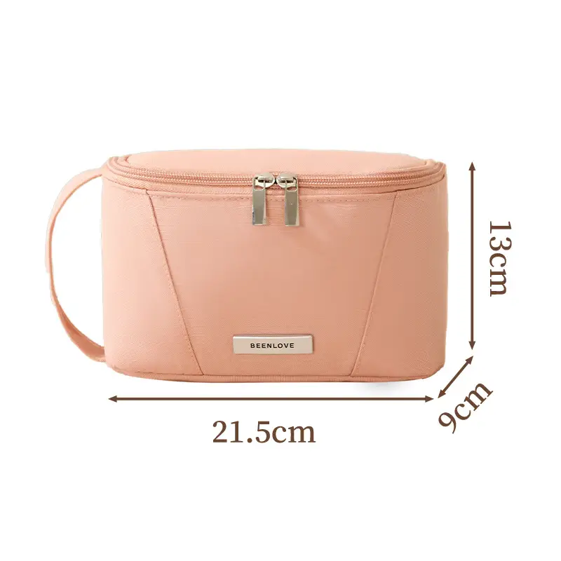 Beilian Large Cosmetic Bag Pink Travel Storage
