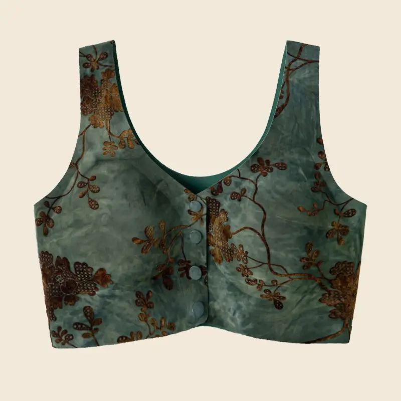 Women's Lingerie, Middle-Aged and Elderly Women's Bras, Mom's Bras, Seamless Bras, Push-Up Bras, Large Size, Embossed Front-Clasp Bras