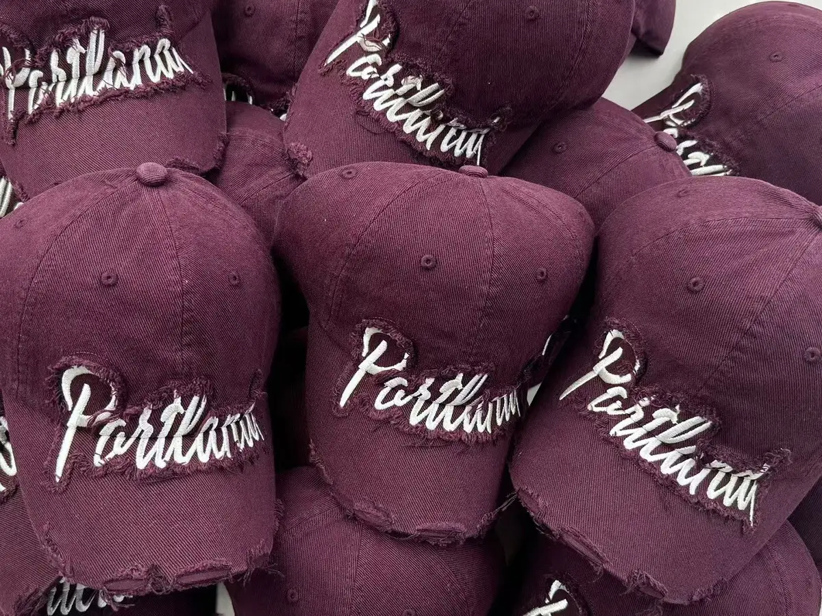 2025 New American Retro Letter Embroidery Baseball Cap for Women Large Head Circumference - Image 6