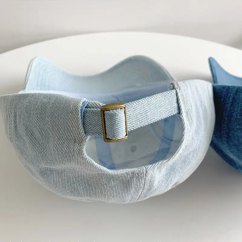 Washed Denim Baseball Cap for Men Women Duckbill Spring Autumn - Image 7