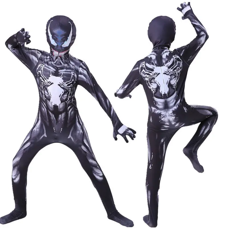 Spider-Man Tights Hero Expedition Cosplay Costume Halloween Jumpsuit Miles Anime Extraordinary — feature 11