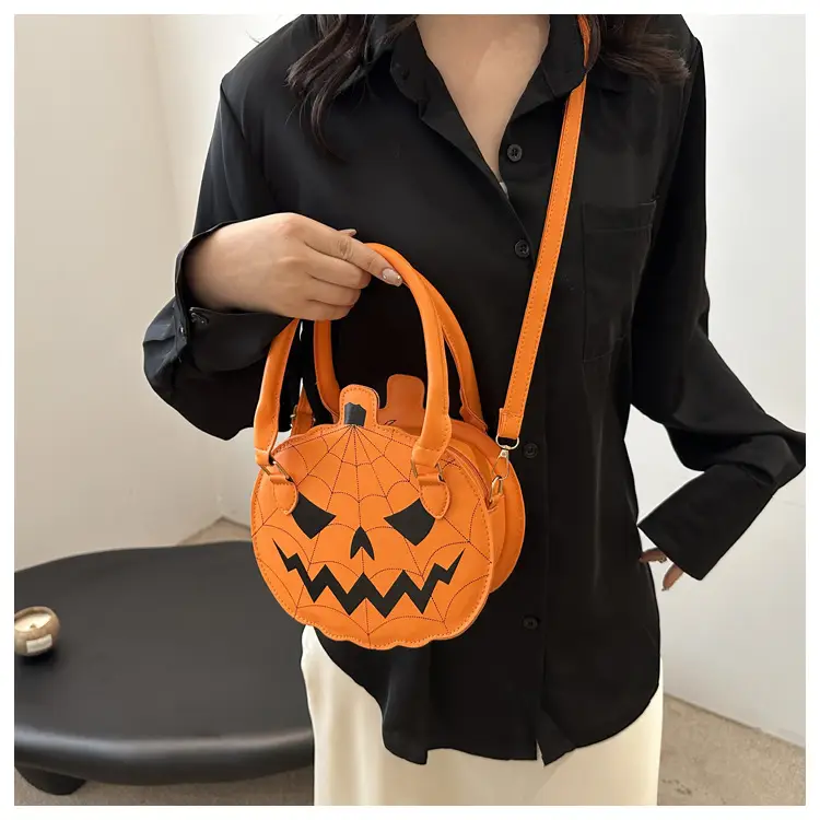 Halloween Pumpkin Handbag Orange 2025 Women — feature 11