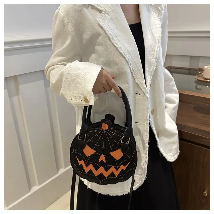 Halloween Pumpkin Handbag Orange 2025 Women — feature 13