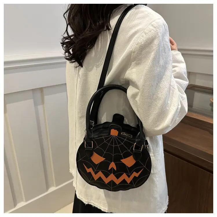 Halloween Pumpkin Handbag Orange 2025 Women — feature 14