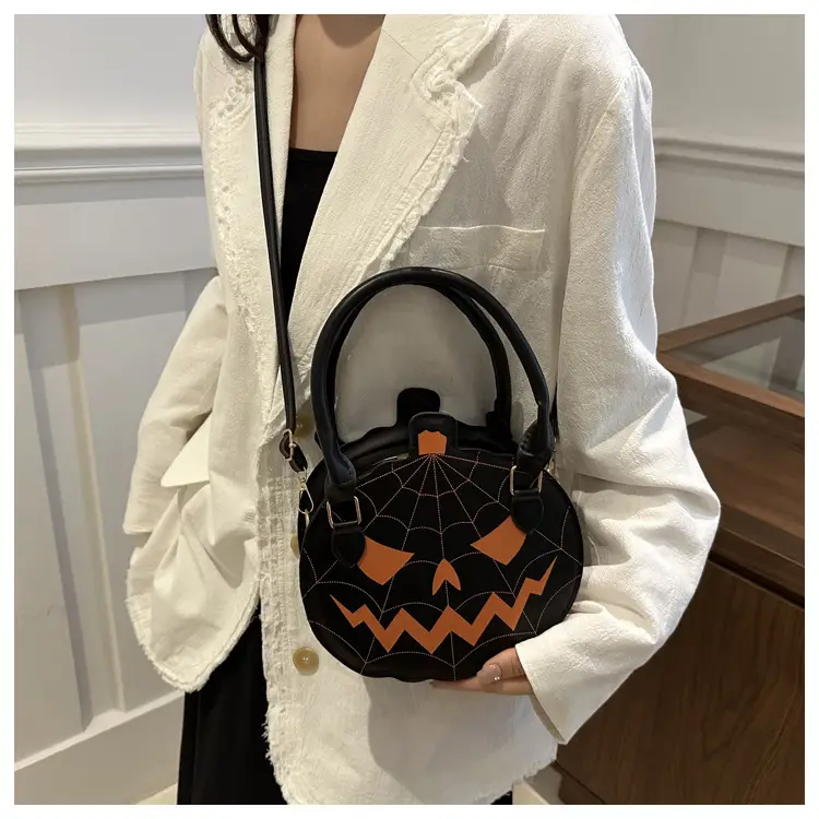 Halloween Pumpkin Handbag Orange 2025 Women — feature 15