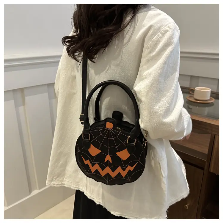Halloween Pumpkin Handbag Orange 2025 Women — feature 16