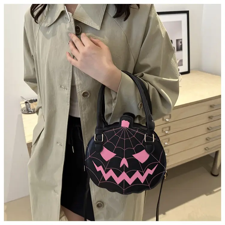 Halloween Pumpkin Handbag Orange 2025 Women — feature 17