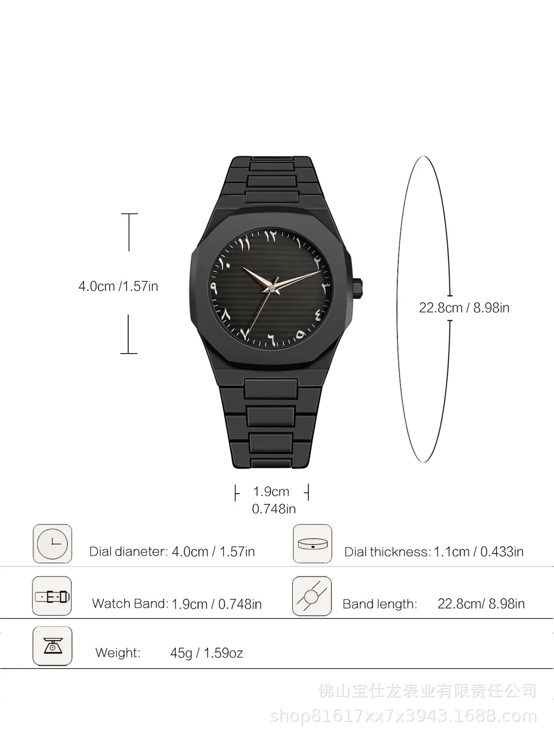 Italian Designer Brand Black Warrior Dopamine Men's and Women's Watches, Simple and Stylish Student Watches, High-Value Waterproof Quartz Watches — feature 1