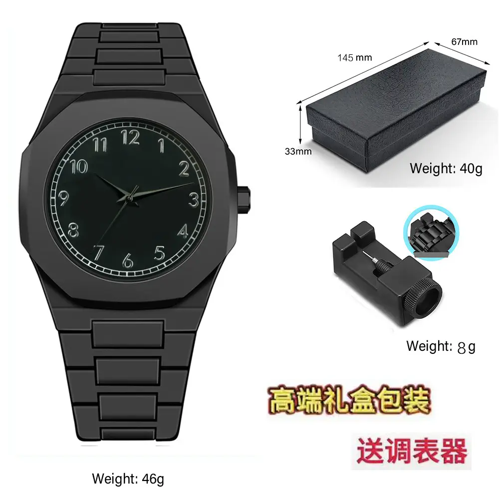 Italian Designer Brand Black Warrior Dopamine Men's and Women's Watches, Simple and Stylish Student Watches, High-Value Waterproof Quartz Watches