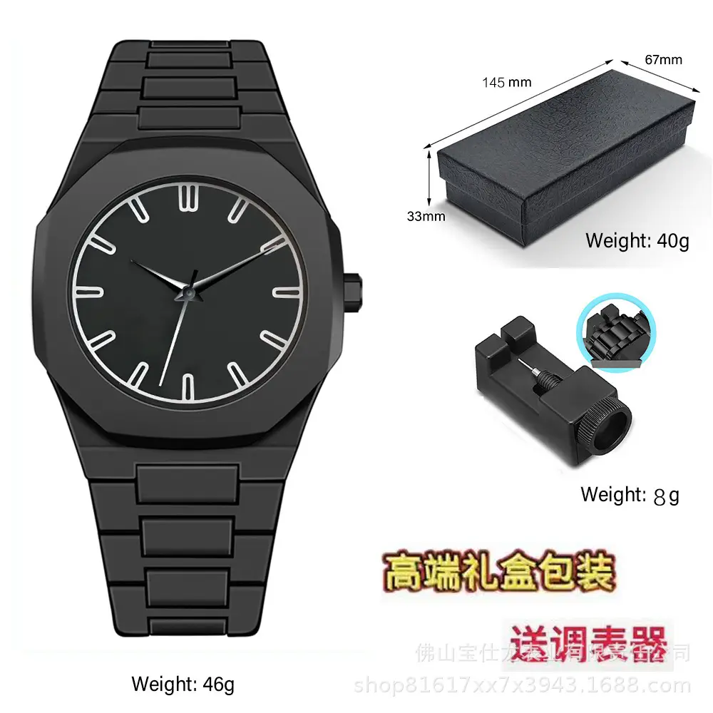Italian Designer Brand Black Warrior Dopamine Men's and Women's Watches, Simple and Stylish Student Watches, High-Value Waterproof Quartz Watches