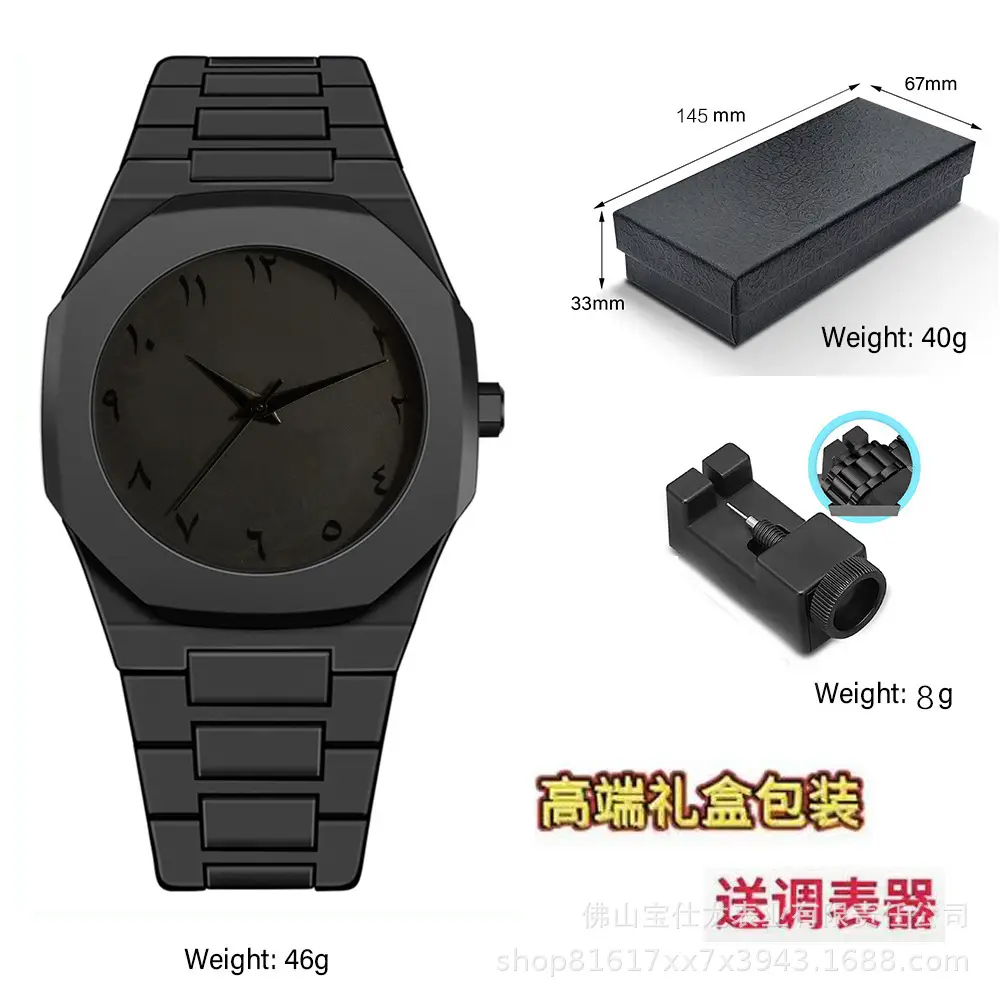 Italian Designer Brand Black Warrior Dopamine Men's and Women's Watches, Simple and Stylish Student Watches, High-Value Waterproof Quartz Watches