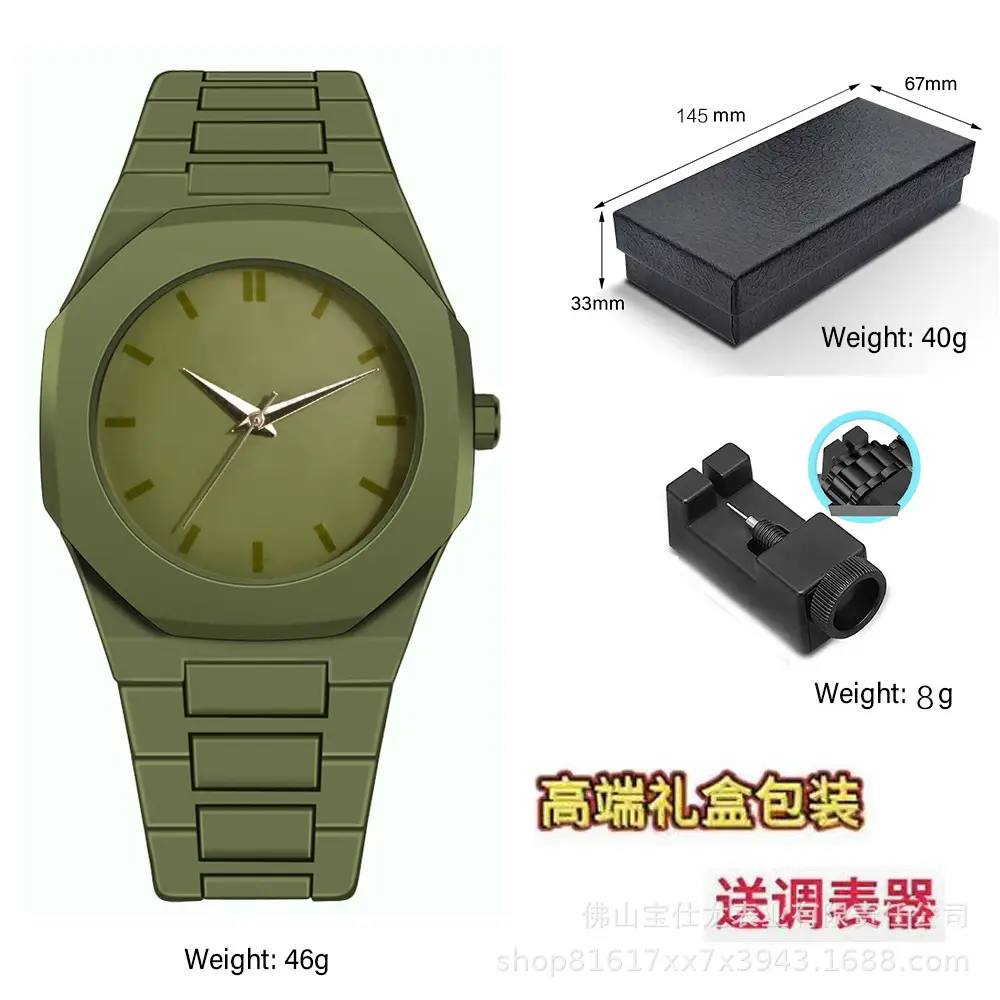 Italian Designer Brand Black Warrior Dopamine Men's and Women's Watches, Simple and Stylish Student Watches, High-Value Waterproof Quartz Watches — feature 4