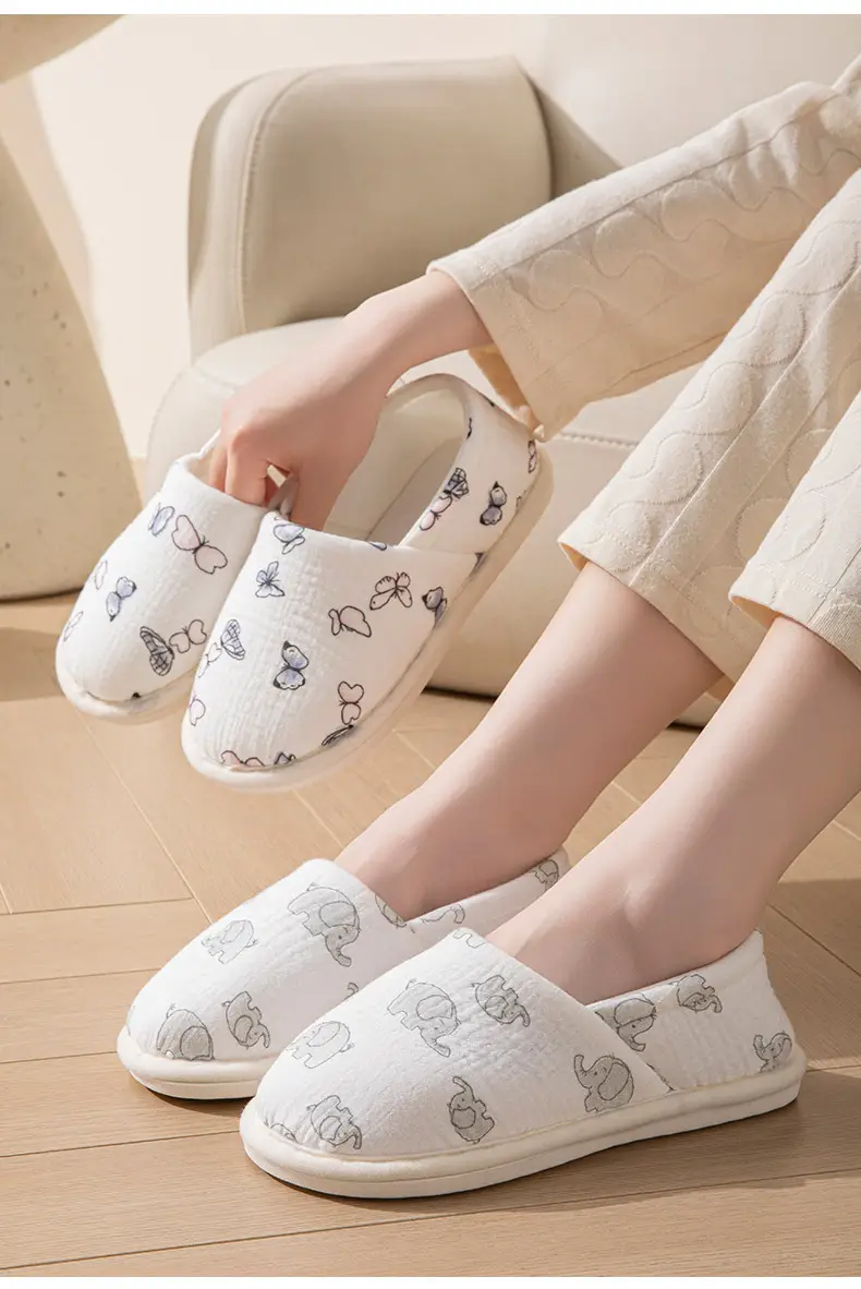 Postpartum Shoes, Thin Style for All Seasons, Closed Heel, Soft Sole, Non-Slip, Maternity and Postpartum Cotton Slippers for Women, Indoor Home Slippers for Spring and Autumn — feature 10