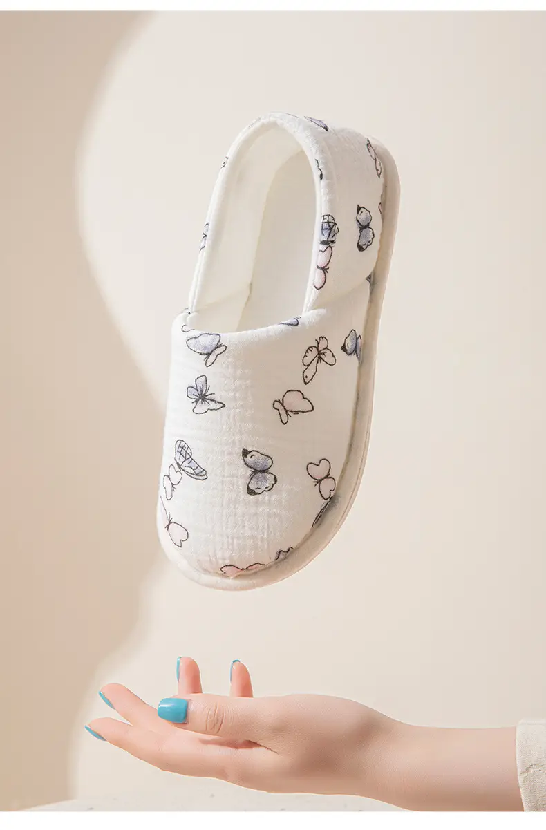 Postpartum Shoes, Thin Style for All Seasons, Closed Heel, Soft Sole, Non-Slip, Maternity and Postpartum Cotton Slippers for Women, Indoor Home Slippers for Spring and Autumn — feature 13