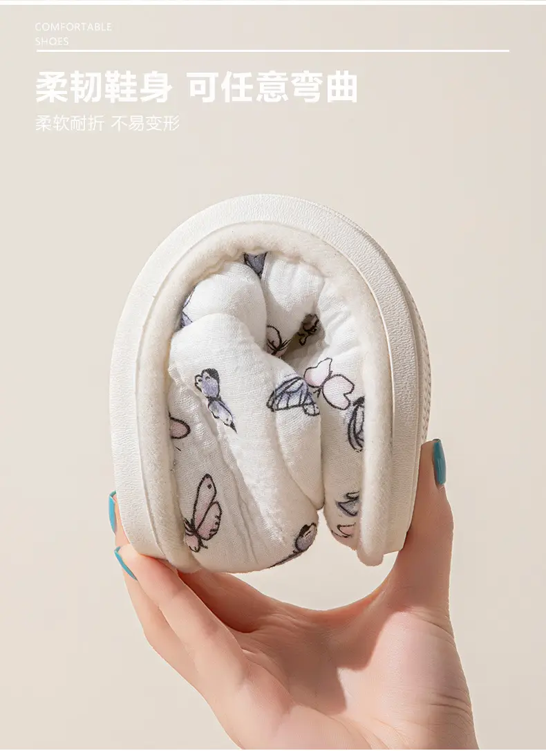 Postpartum Shoes, Thin Style for All Seasons, Closed Heel, Soft Sole, Non-Slip, Maternity and Postpartum Cotton Slippers for Women, Indoor Home Slippers for Spring and Autumn — feature 6