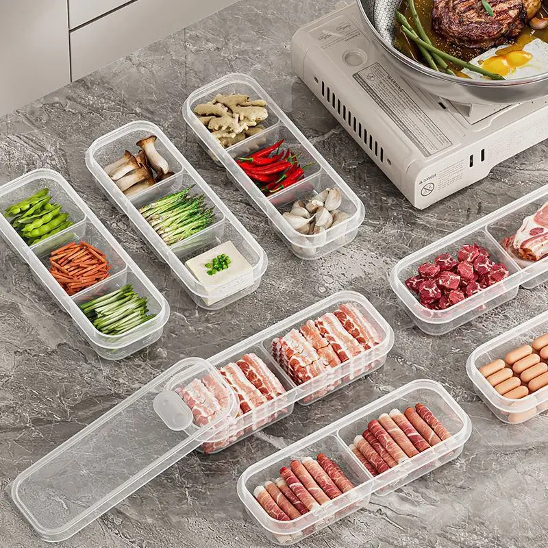 Refrigerator Meat Storage Box for Food Prep — feature 1