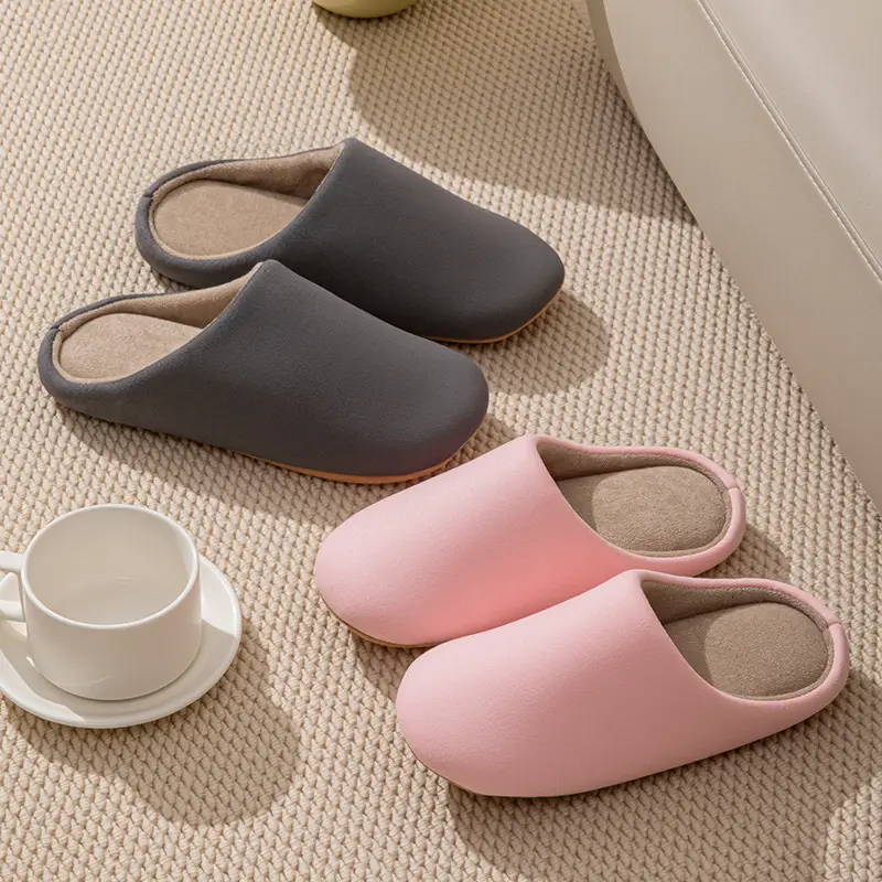 Silent Slippers for Women, Winter 2025 New Model, Indoor Home Non-Slip Wooden Floor Slippers, Couple's Cotton Slippers for Men - Image 11