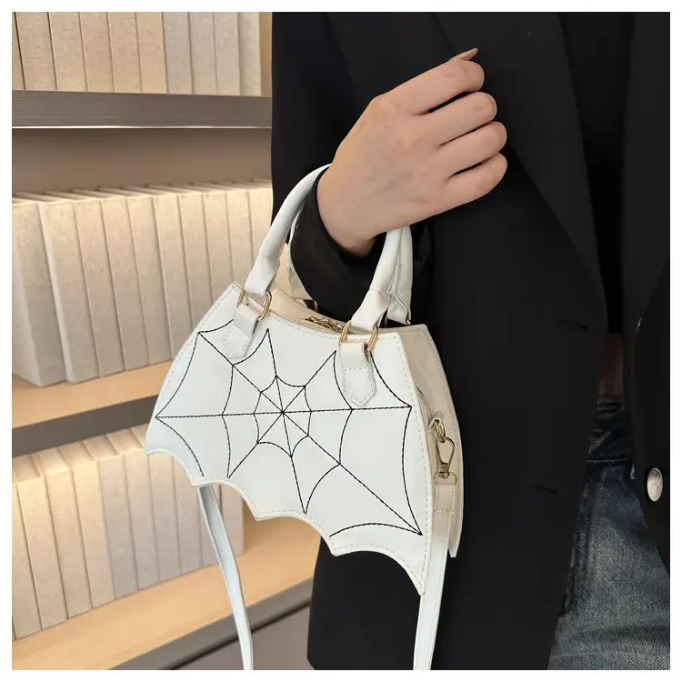 Women's Embroidered Leather Shoulder Bag Tan 2025 — feature 20