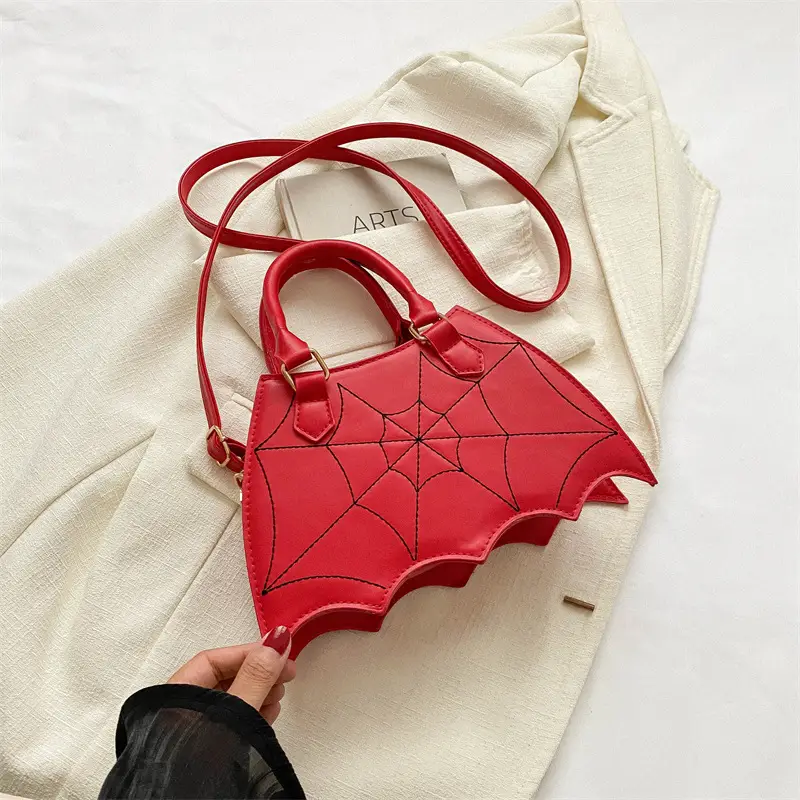 Women's Embroidered Leather Shoulder Bag Tan 2025 - Image 3