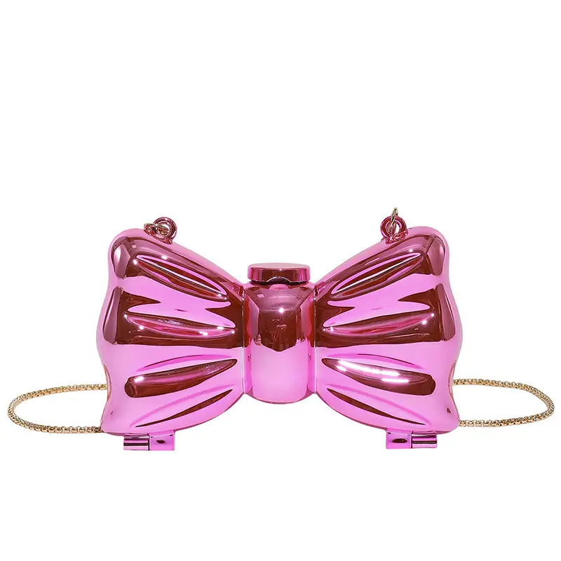 2025 Red Bow Metal Shoulder Bag for Women - Image 11